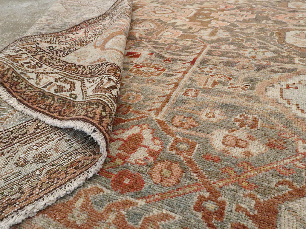 Vintage Persian Malayer Rug, No.20708 - Staging