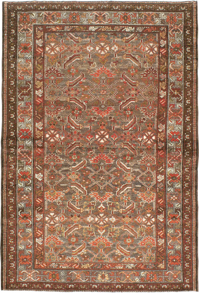 Antique Persian Malayer Rug, No.20712 - Staging