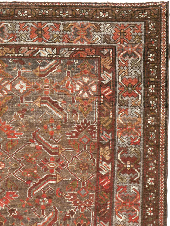 Antique Persian Malayer Rug, No.20712 - Staging