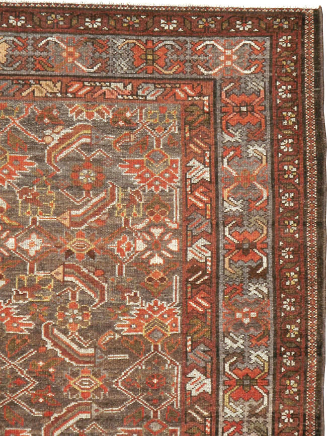 Antique Persian Malayer Rug, No.20712 - Staging