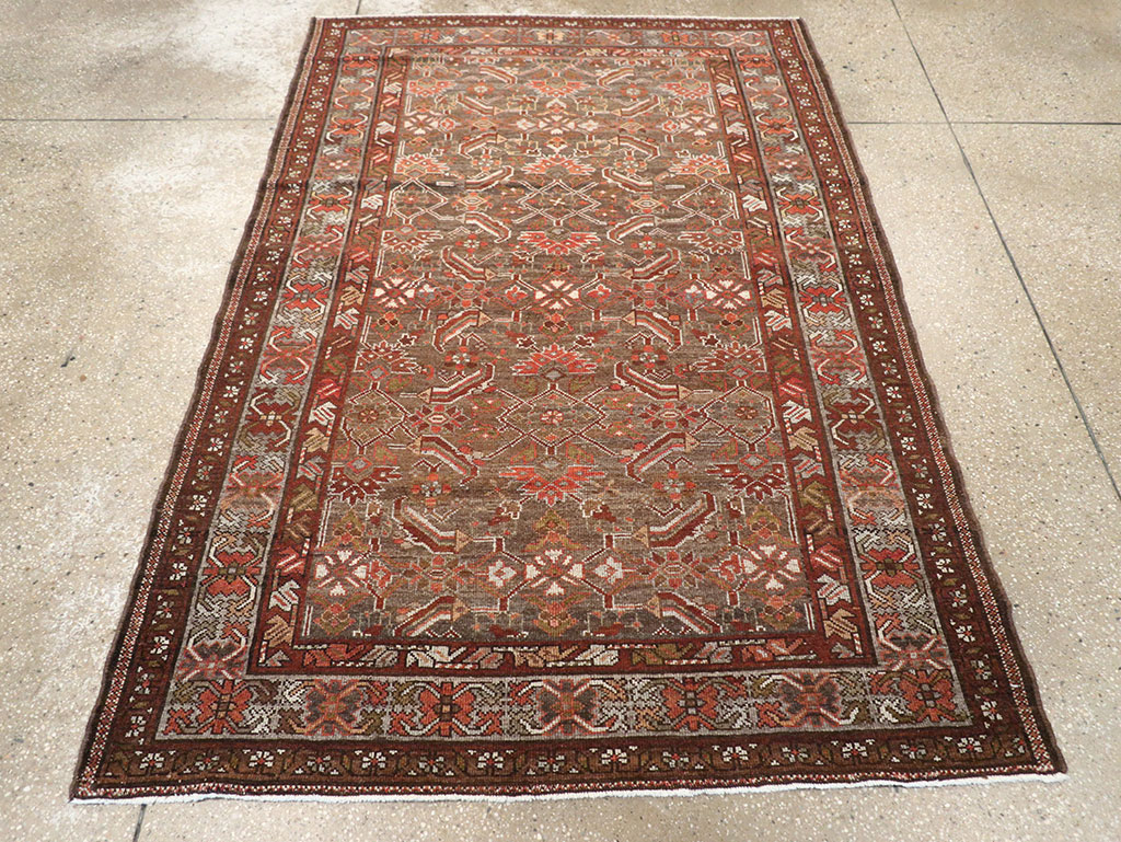 Antique Persian Malayer Rug, No.20712 - Staging