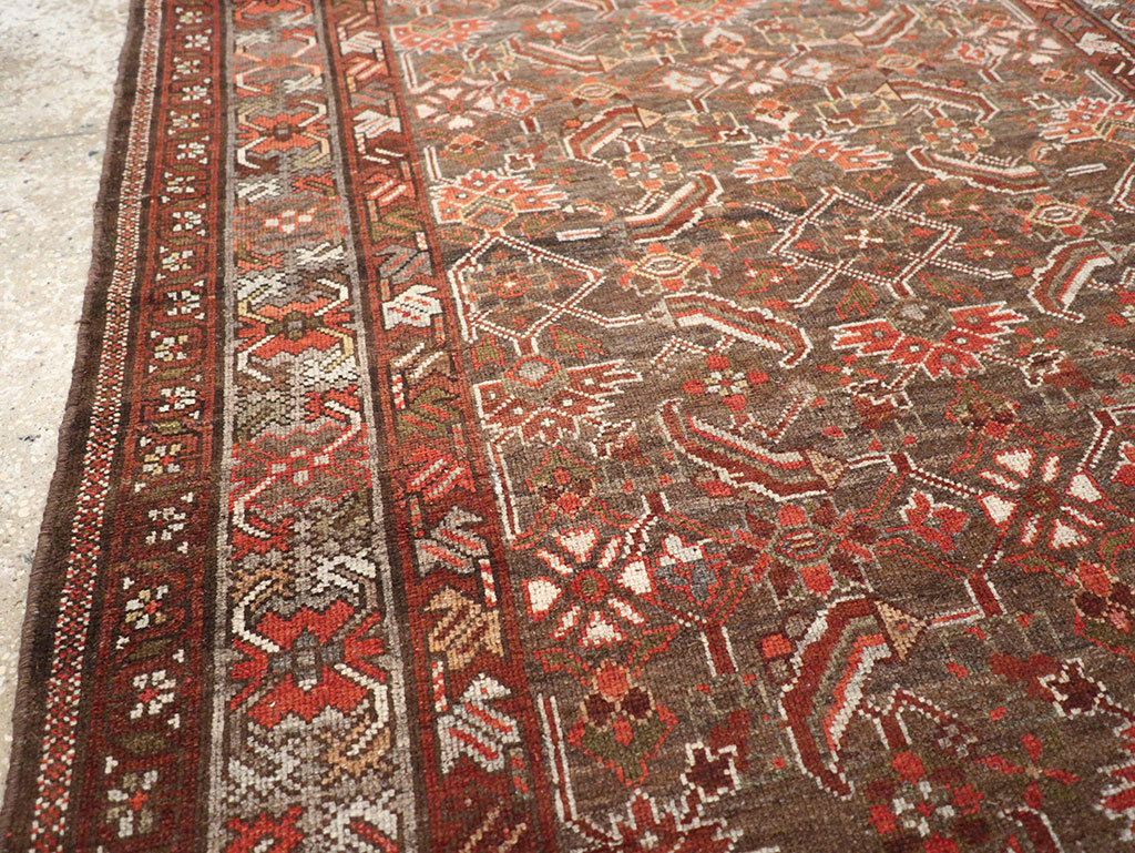 Antique Persian Malayer Rug, No.20712 - Staging