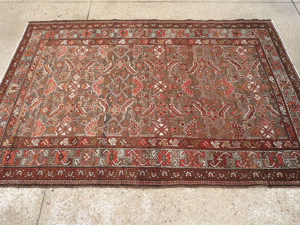 Antique Persian Malayer Rug, No.20712 - Staging