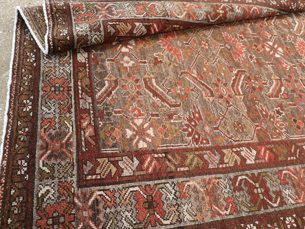 Antique Persian Malayer Rug, No.20712 - Staging