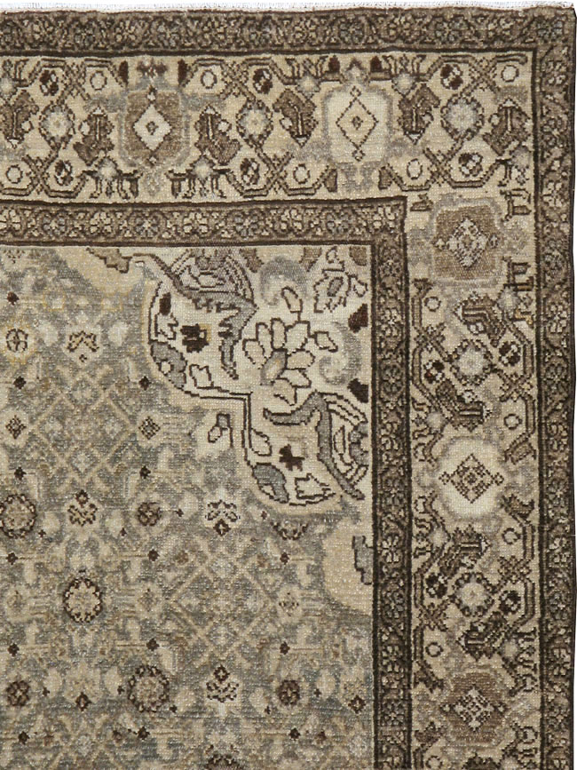 Vintage Persian Malayer Rug, No.20714 - Staging