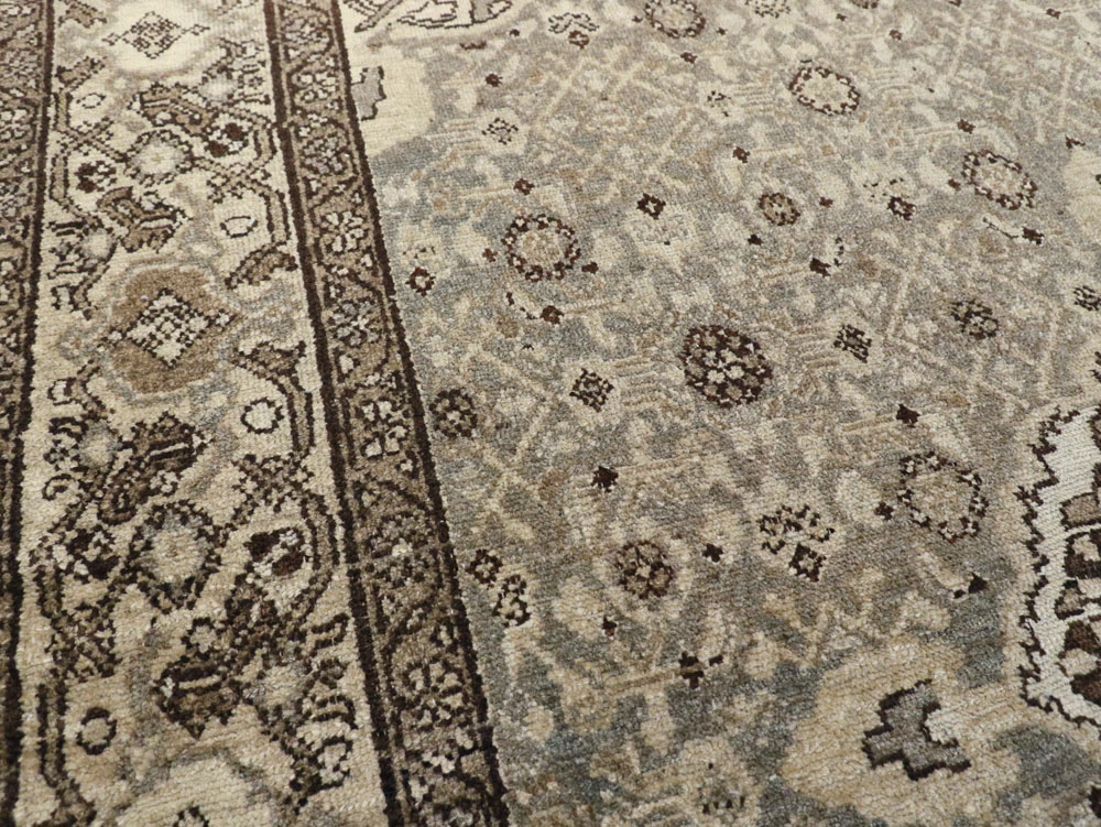 Vintage Persian Malayer Rug, No.20714 - Staging