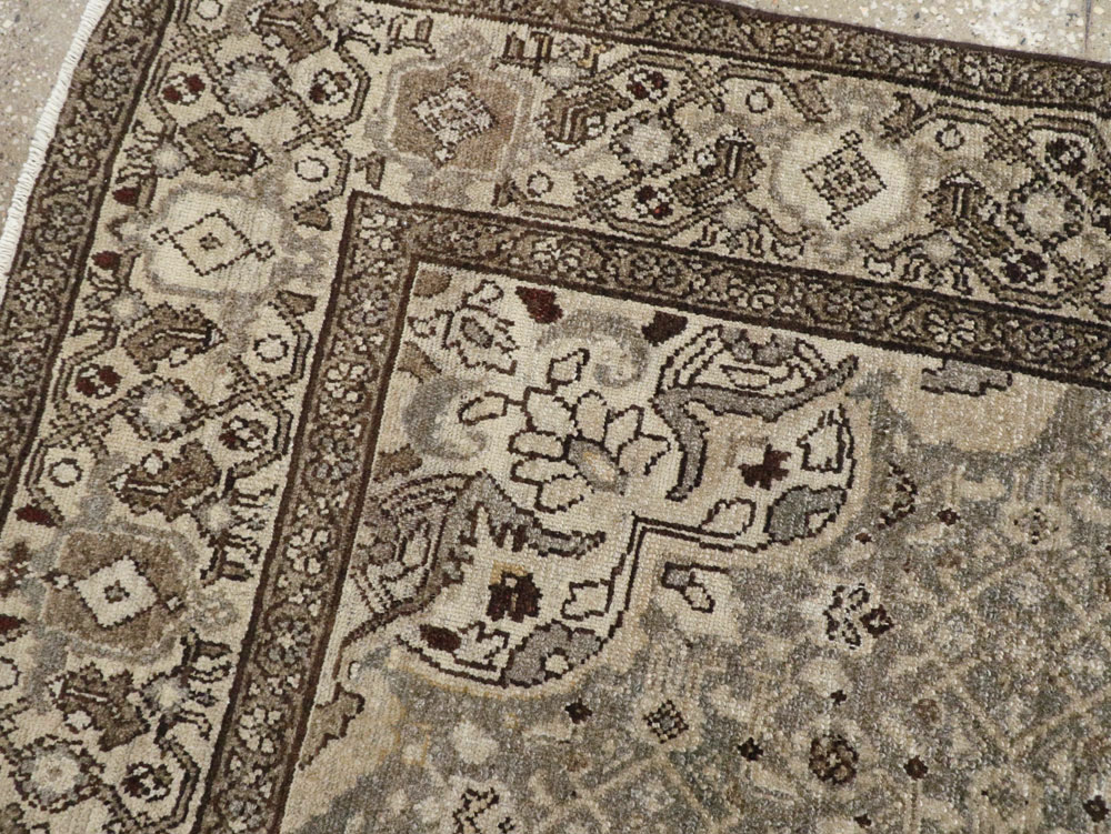 Vintage Persian Malayer Rug, No.20714 - Staging