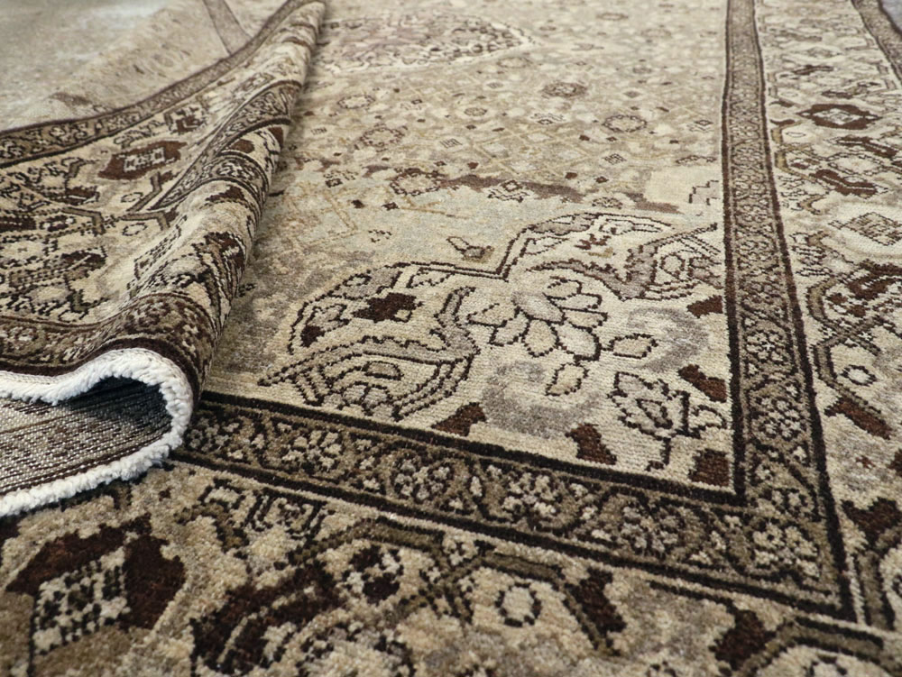 Vintage Persian Malayer Rug, No.20714 - Staging