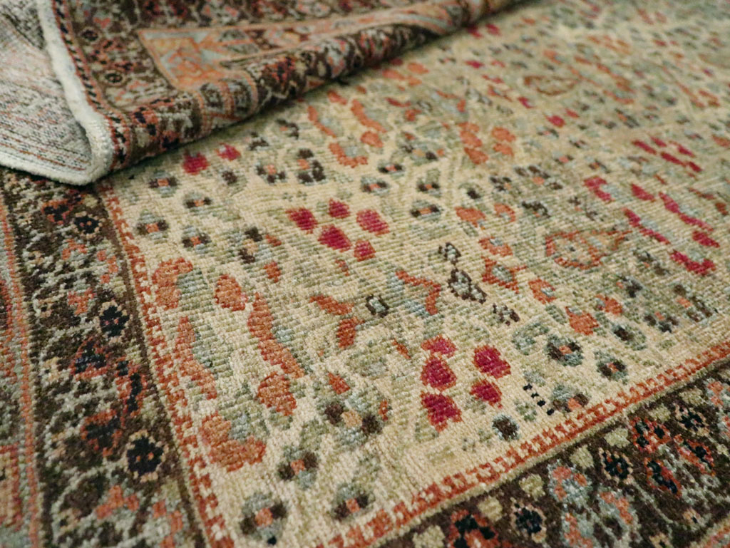 Vintage Persian Afshar Rug, No.20717 - Staging