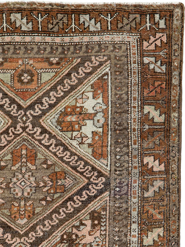 Vintage Persian Malayer Rug, No.20720 - Staging