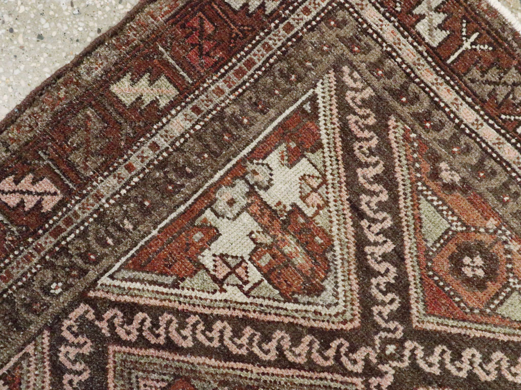 Vintage Persian Malayer Rug, No.20720 - Staging