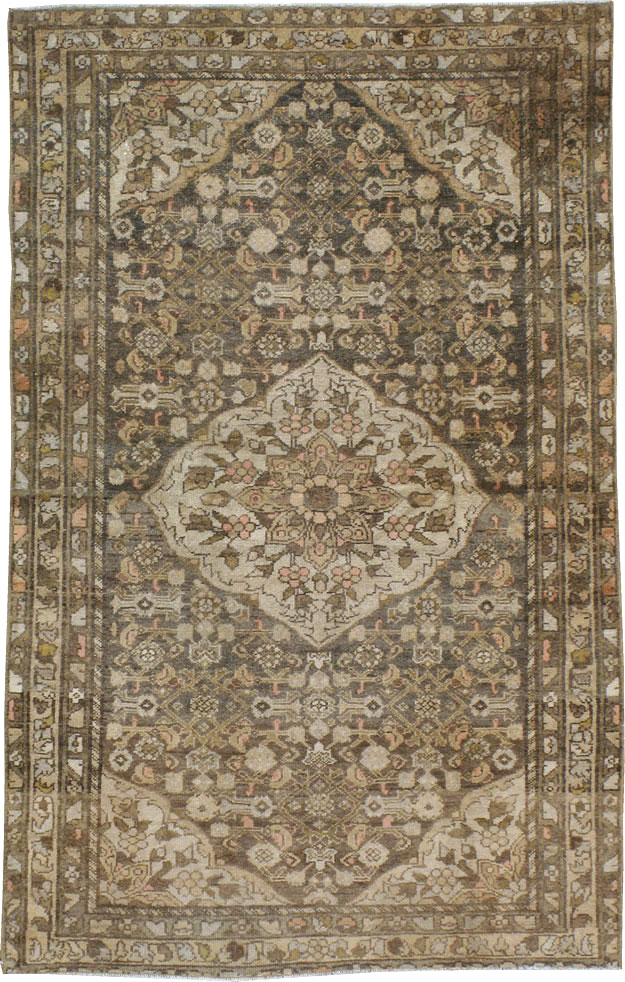 Vintage Persian Malayer Rug, No.20722 - Staging