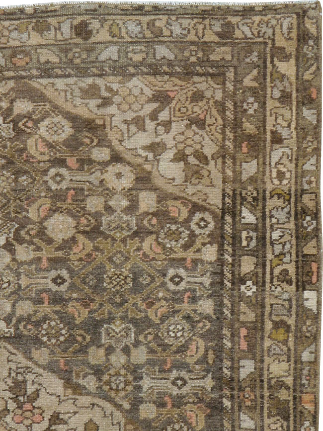 Vintage Persian Malayer Rug, No.20722 - Staging