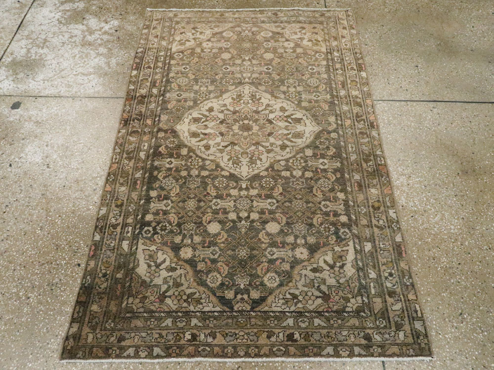 Vintage Persian Malayer Rug, No.20722 - Staging