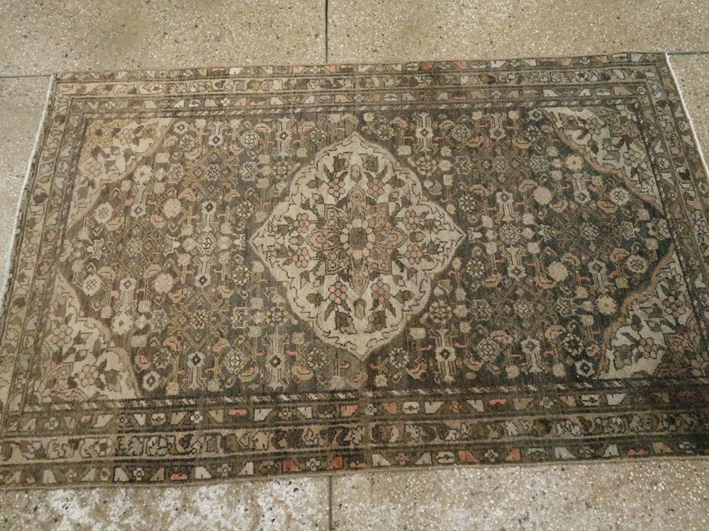 Vintage Persian Malayer Rug, No.20722 - Staging