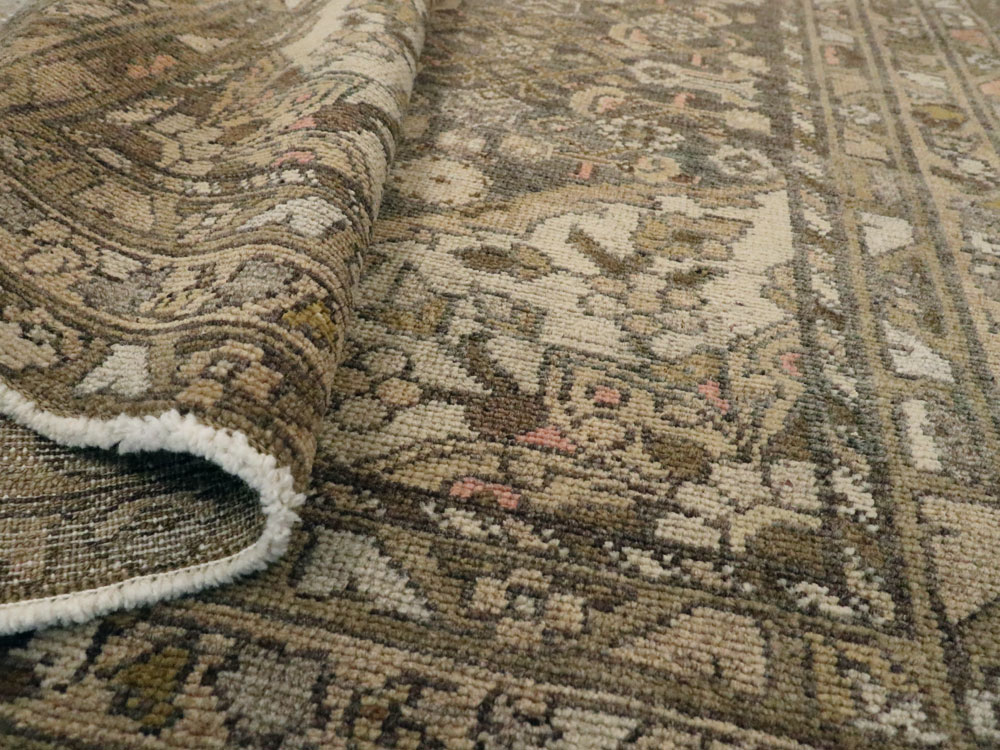 Vintage Persian Malayer Rug, No.20722 - Staging