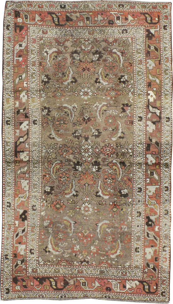 Vintage Persian Malayer Rug, No.20724 - Staging