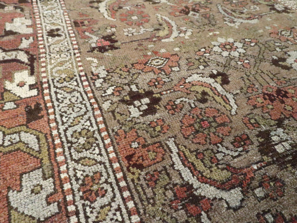 Vintage Persian Malayer Rug, No.20724 - Staging