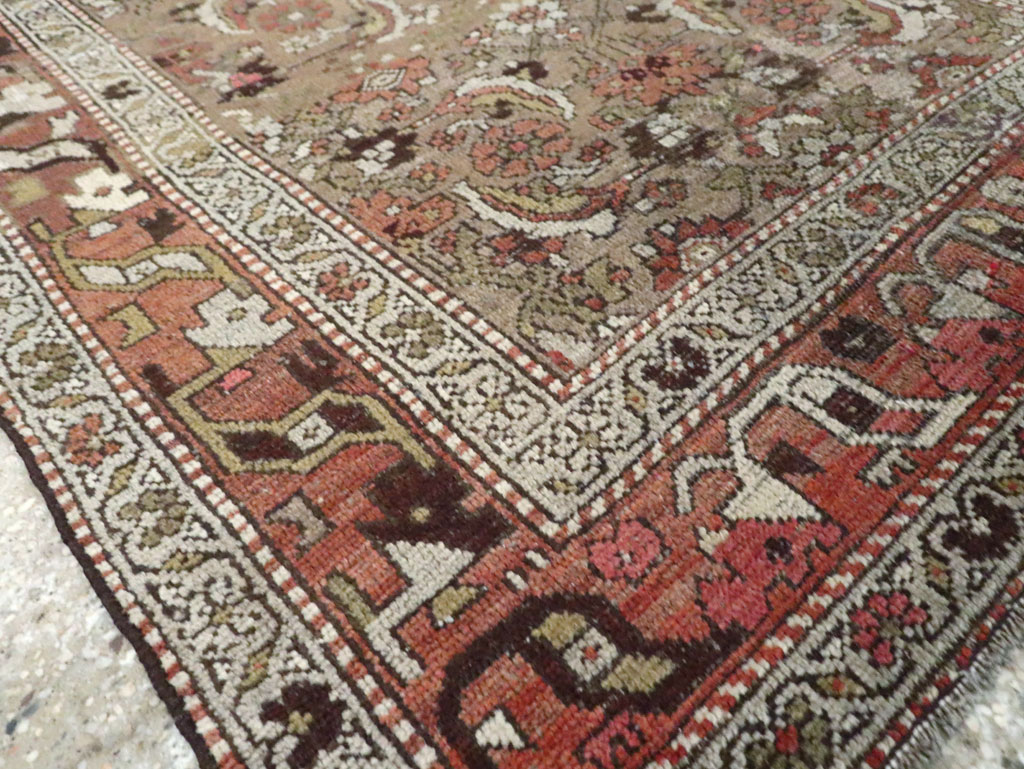 Vintage Persian Malayer Rug, No.20724 - Staging
