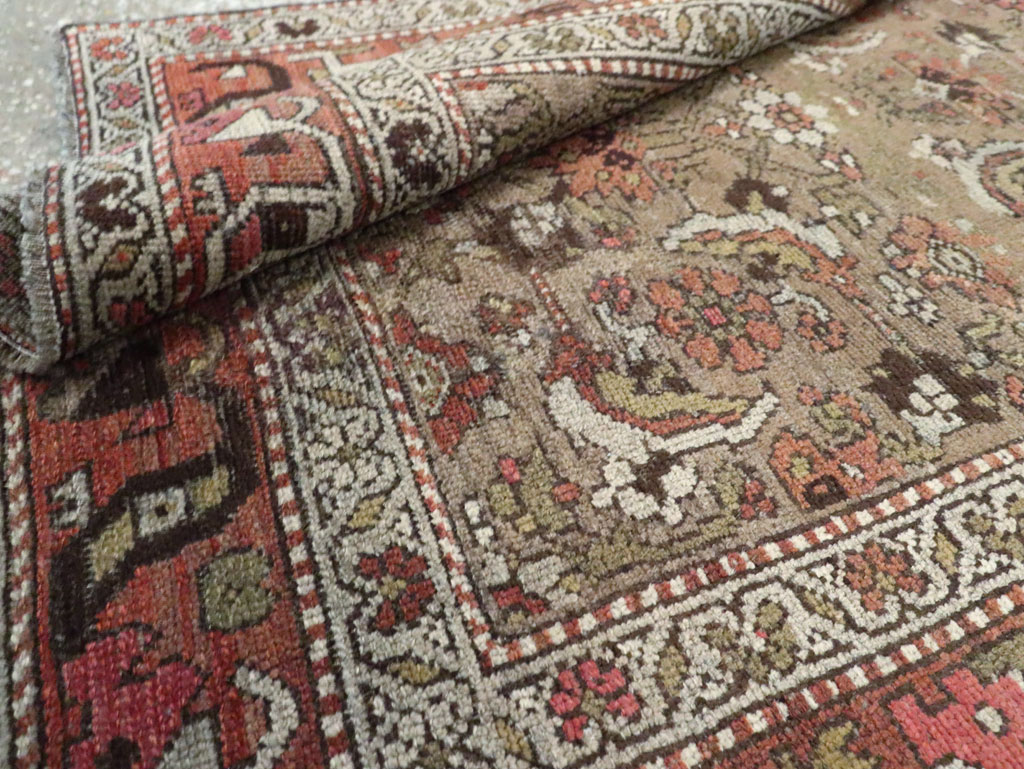 Vintage Persian Malayer Rug, No.20724 - Staging