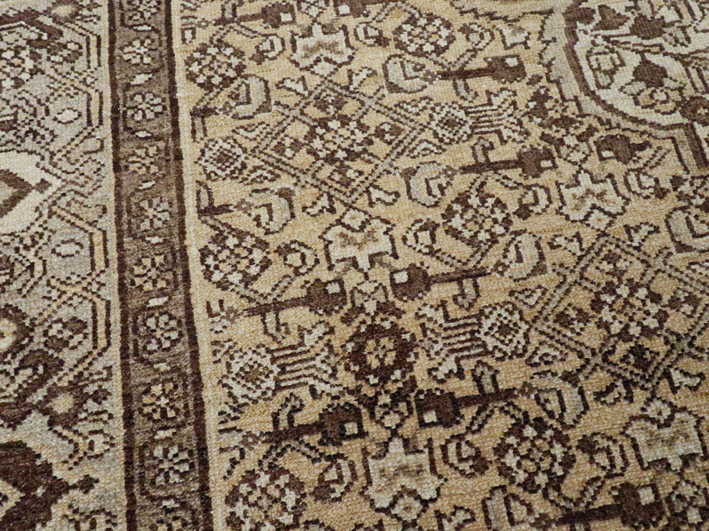 Vintage Persian Malayer Rug, No.20730 - Staging