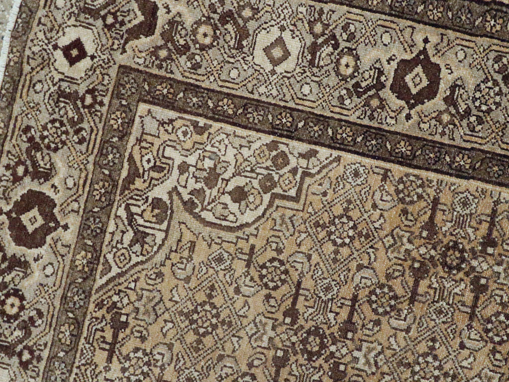 Vintage Persian Malayer Rug, No.20730 - Staging