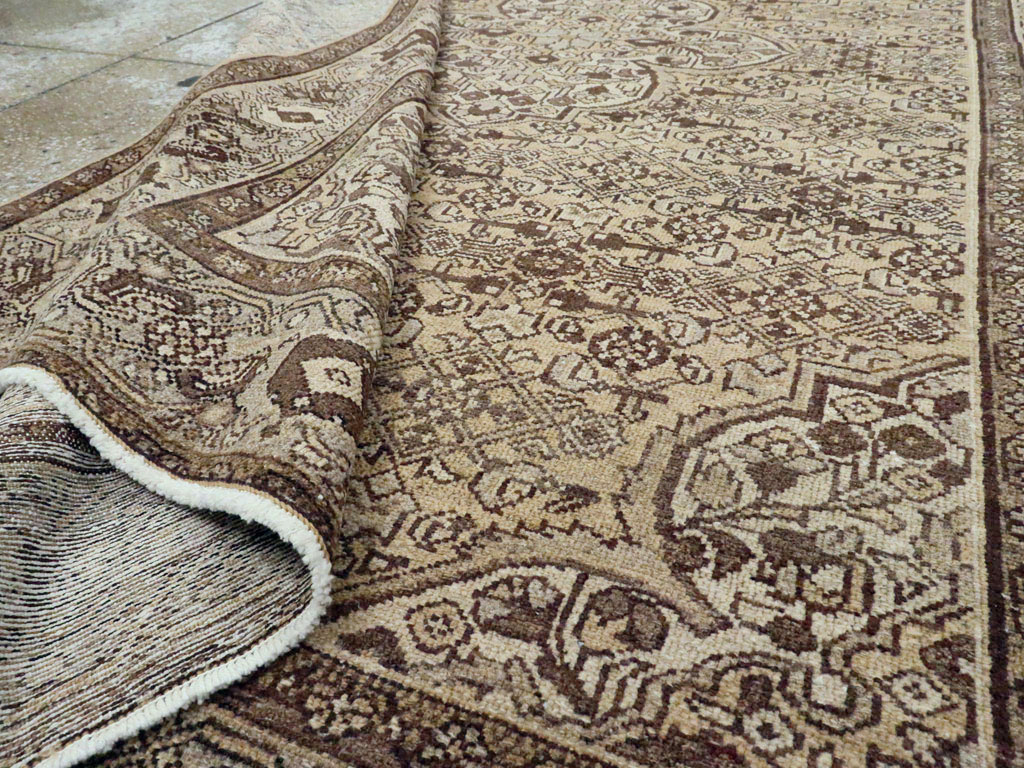 Vintage Persian Malayer Rug, No.20730 - Staging