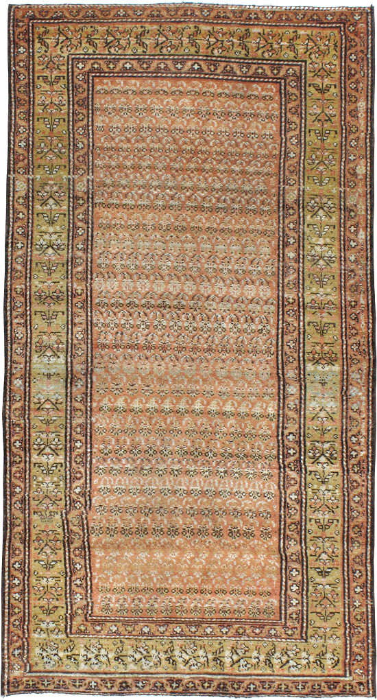 Vintage Persian Malayer Rug, No.20743 - Staging
