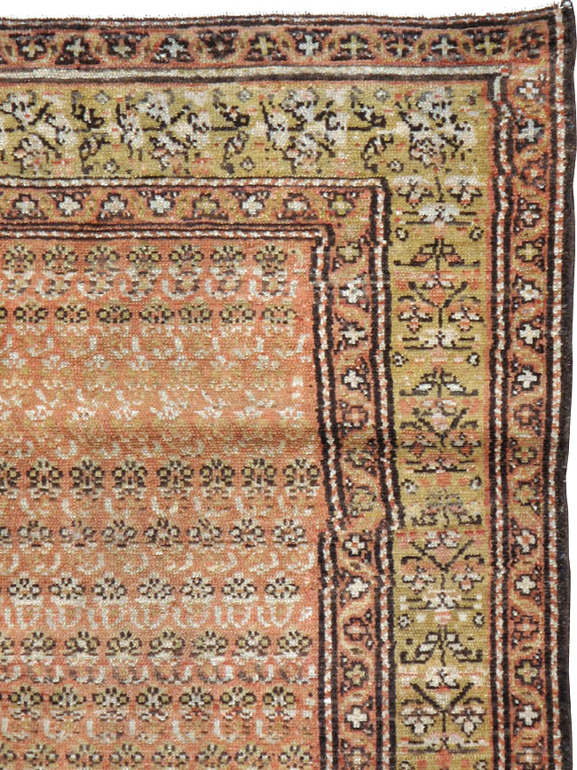 Vintage Persian Malayer Rug, No.20743 - Staging