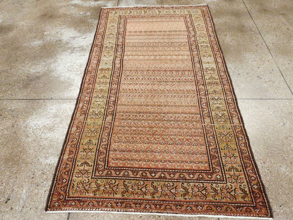 Vintage Persian Malayer Rug, No.20743 - Staging