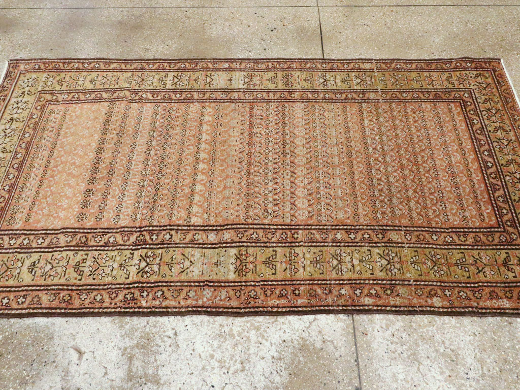 Vintage Persian Malayer Rug, No.20743 - Staging