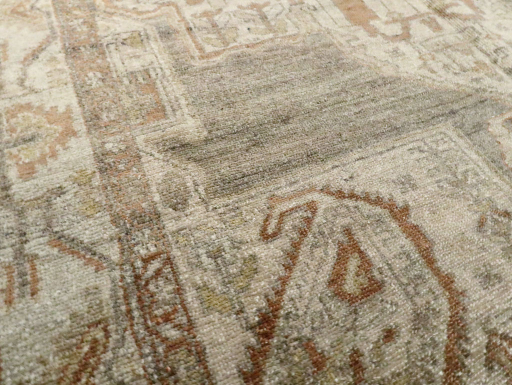 Vintage Persian Malayer Rug, No.20746 - Staging