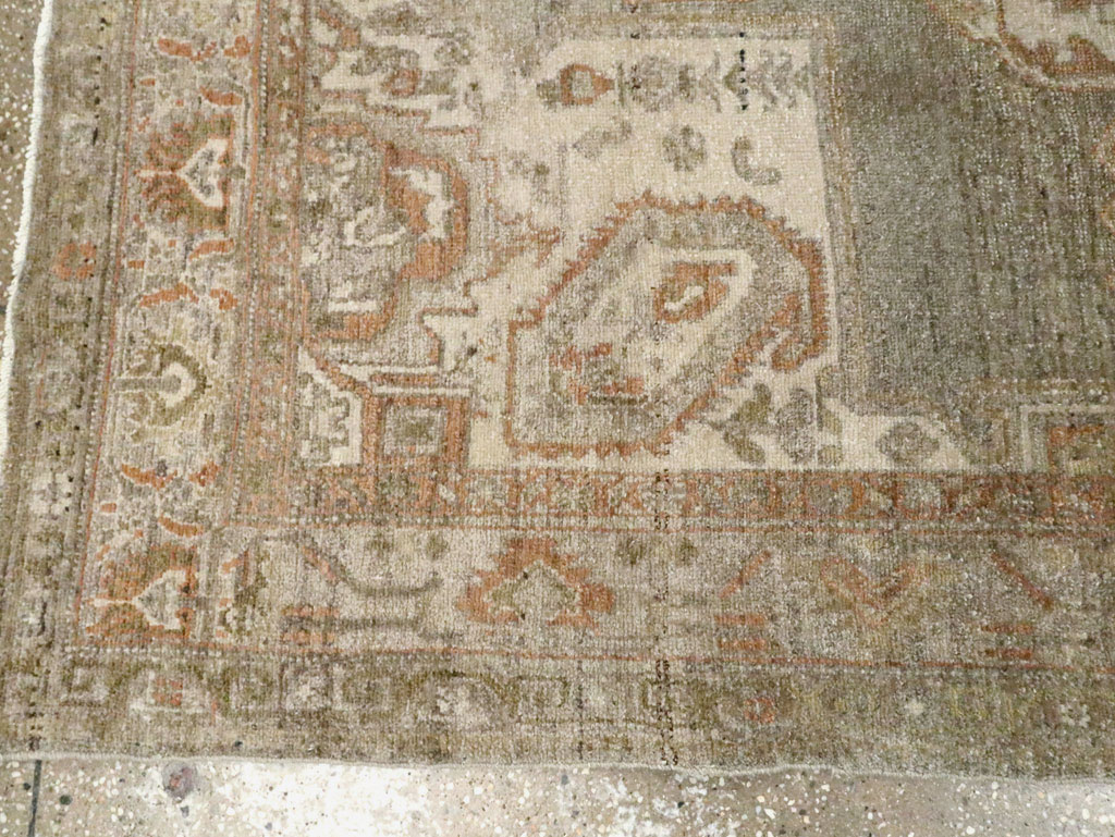 Vintage Persian Malayer Rug, No.20746 - Staging