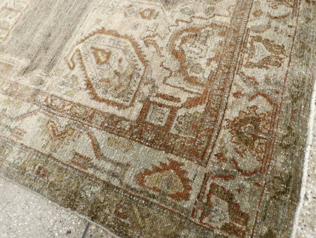 Vintage Persian Malayer Rug, No.20746 - Staging