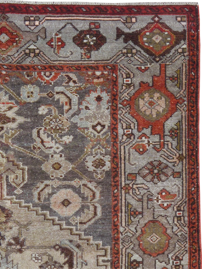 Vintage Persian Malayer Rug, No.20750 - Staging