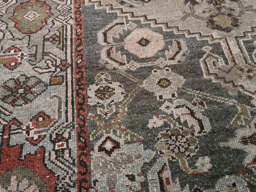 Vintage Persian Malayer Rug, No.20750 - Staging