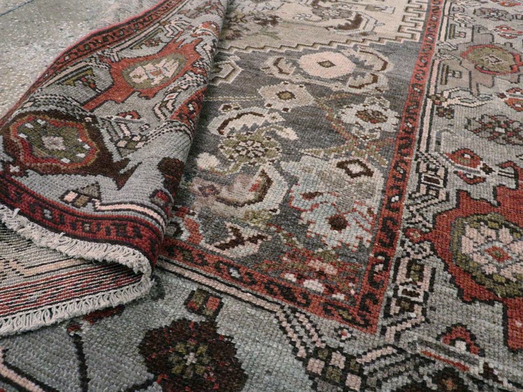 Vintage Persian Malayer Rug, No.20750 - Staging