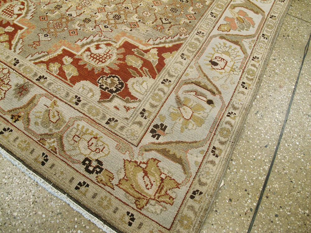 Vintage Persian Malayer Carpet, No.20751 - Staging