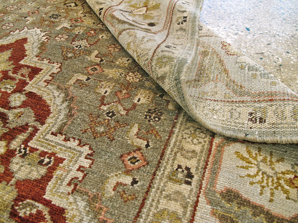 Vintage Persian Malayer Carpet, No.20751 - Staging