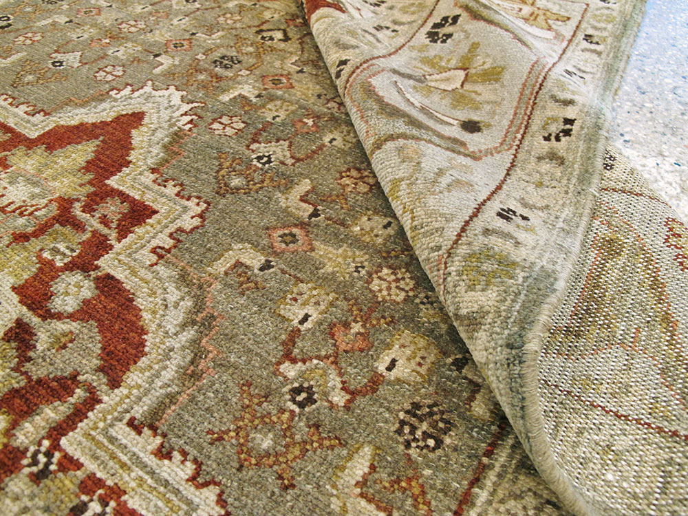 Vintage Persian Malayer Carpet, No.20751 - Staging