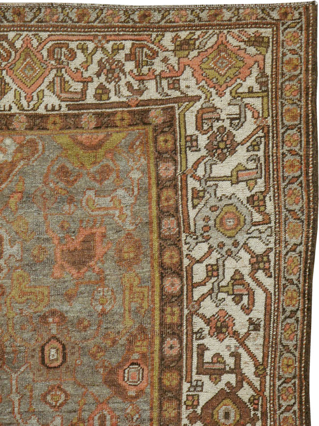 Vintage Persian Kurdish Rug, No.20758 - Staging