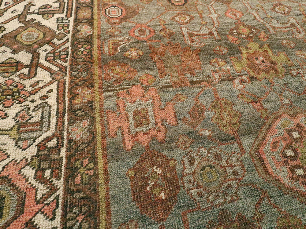 Vintage Persian Kurdish Rug, No.20758 - Staging