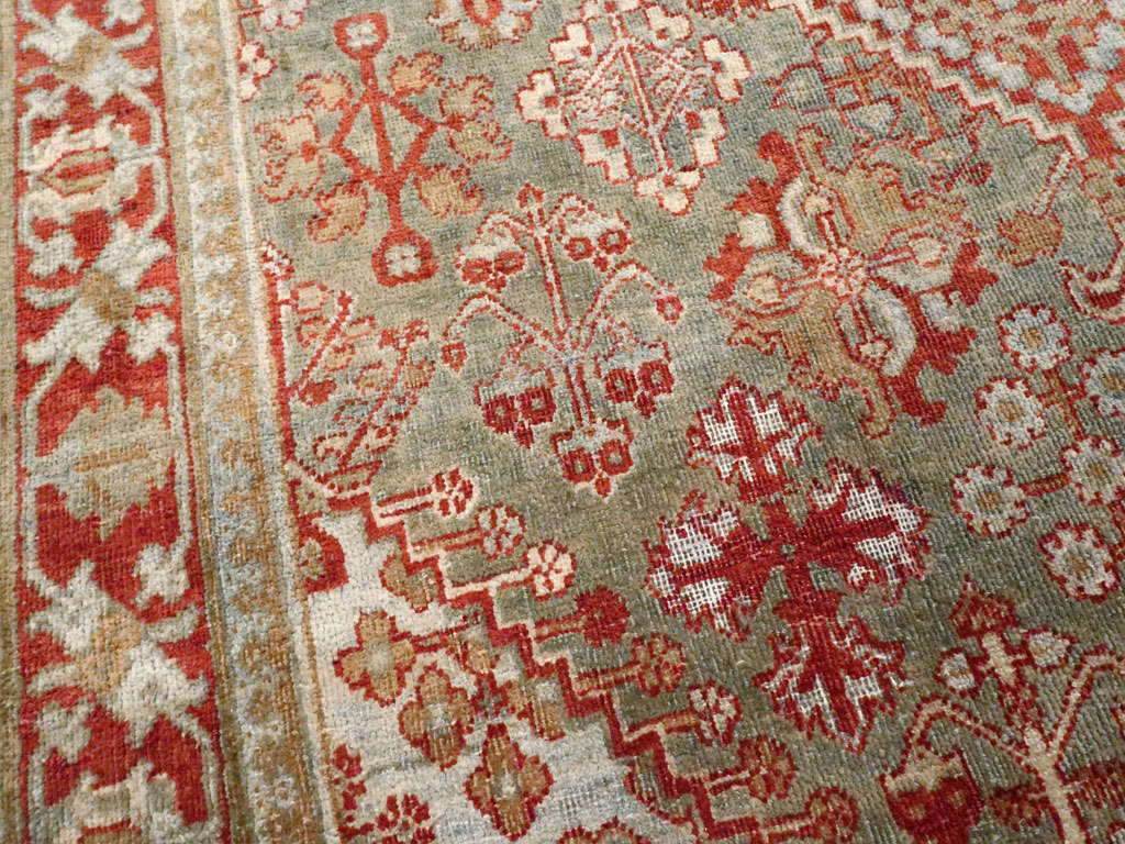 Vintage Persian Joshegan Rug, No.20759 - Staging