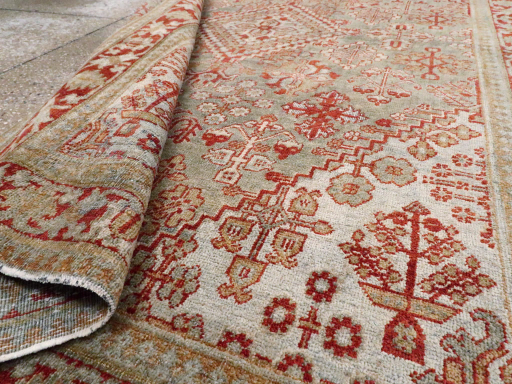 Vintage Persian Joshegan Rug, No.20759 - Staging