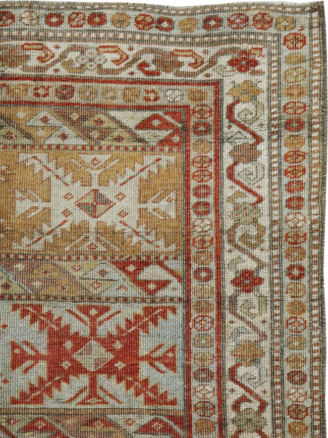Antique Persian Bidjar Rug, No.20762 - Staging