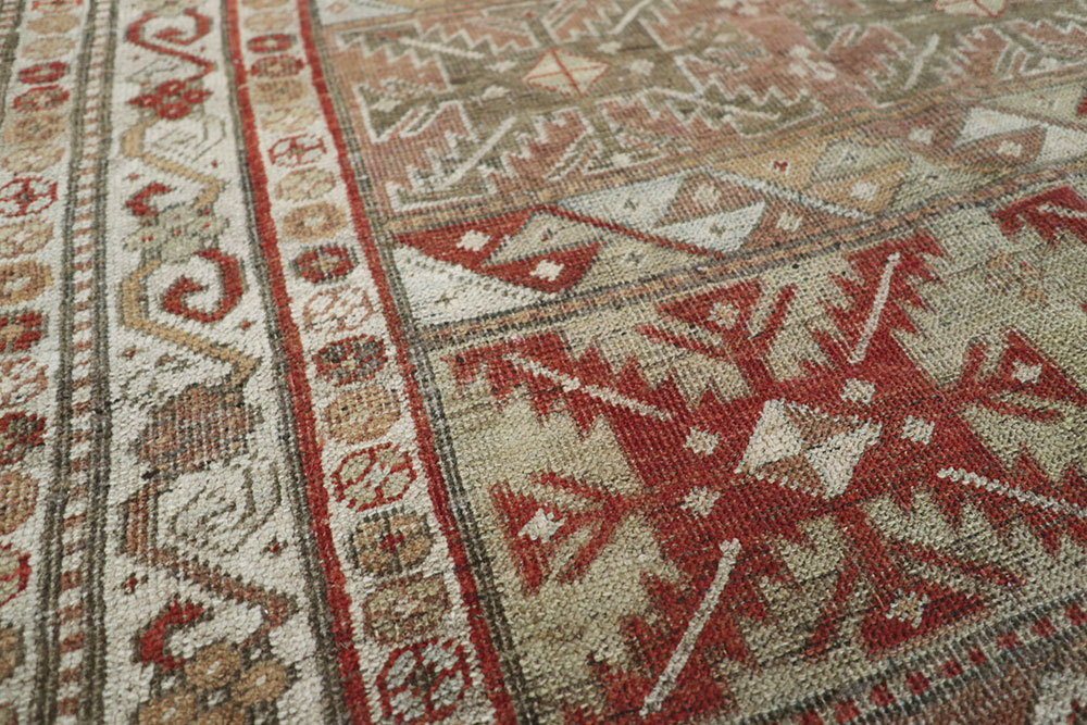 Antique Persian Bidjar Rug, No.20762 - Staging