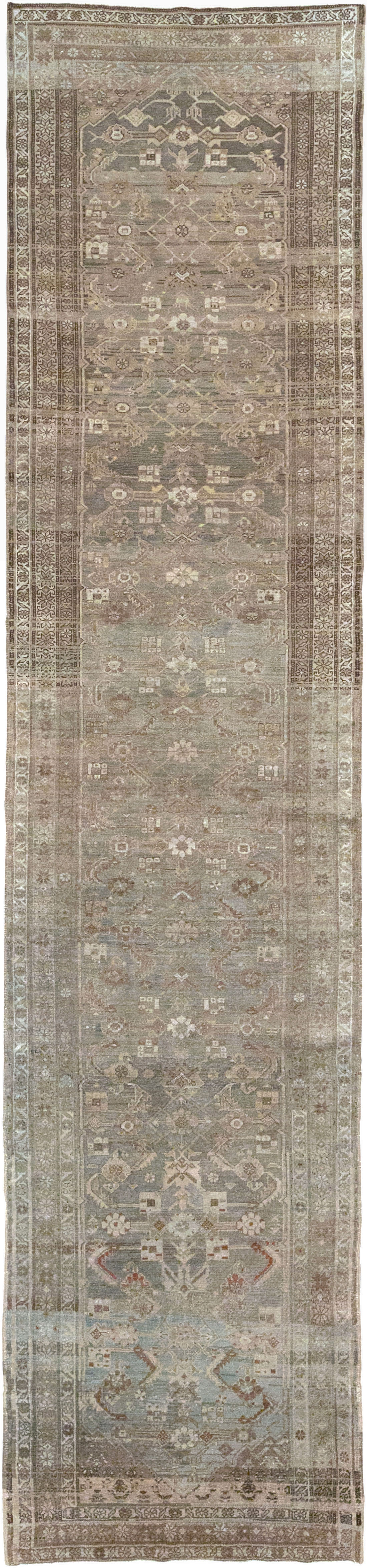 Vintage Persian Malayer Runner, No.20767 - Staging