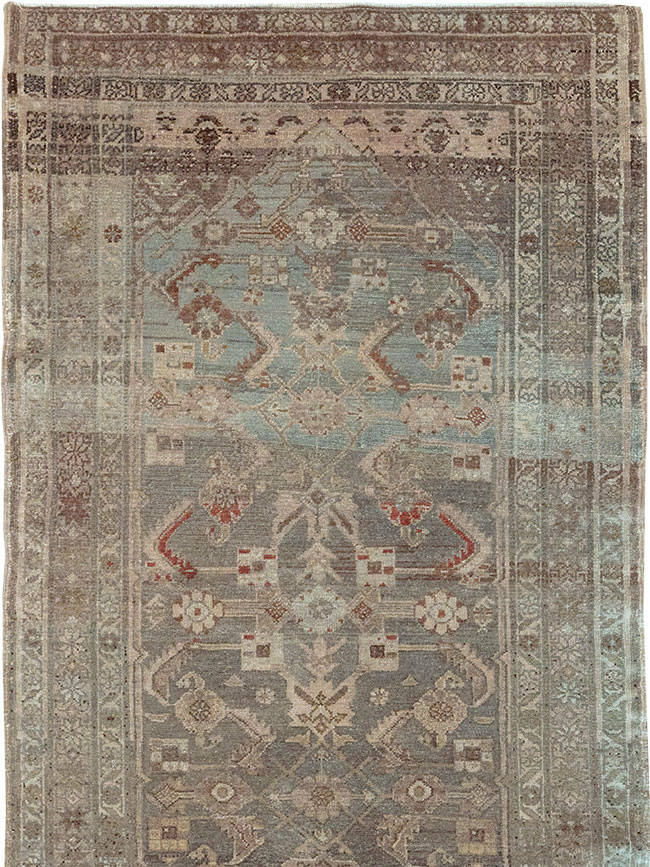 Vintage Persian Malayer Runner, No.20767 - Staging