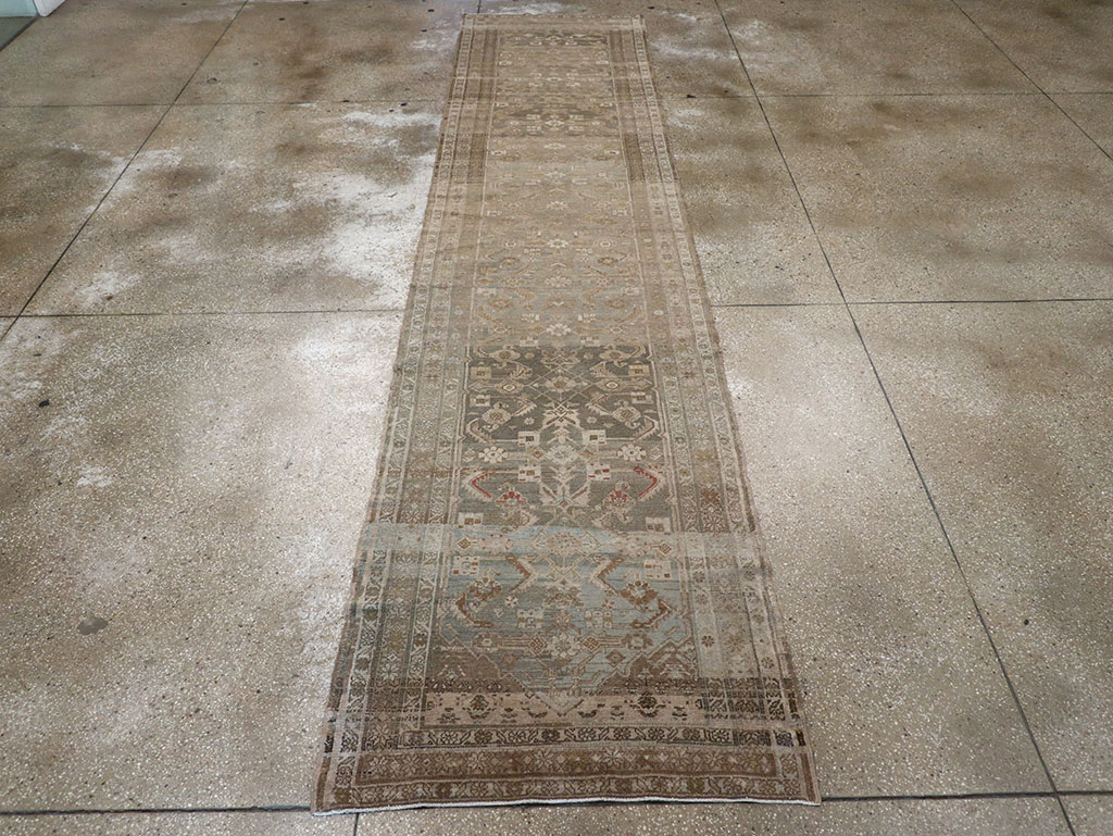 Vintage Persian Malayer Runner, No.20767 - Staging