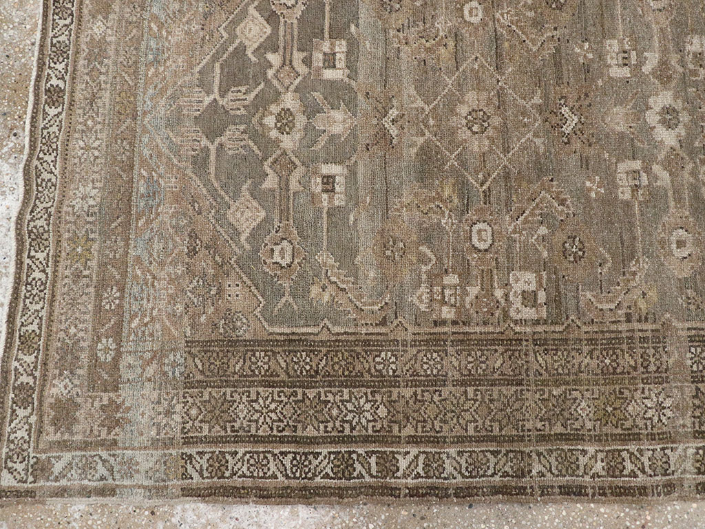 Vintage Persian Malayer Runner, No.20767 - Staging